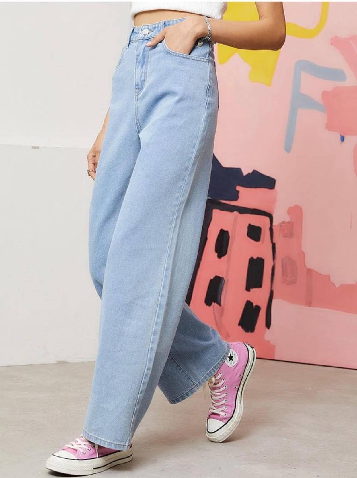 KOTTY Women High Rise Regular Jeans
