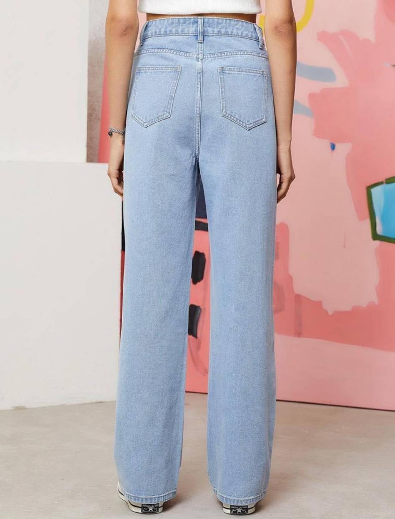 KOTTY Women High Rise Regular Jeans