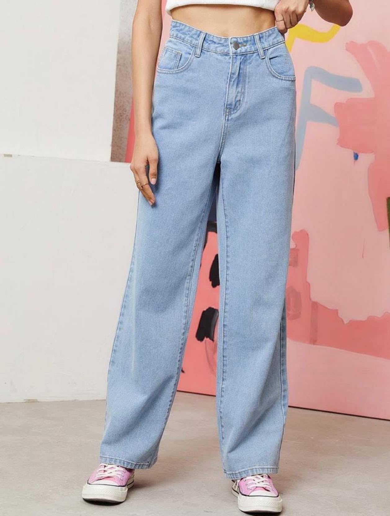 KOTTY Women High Rise Regular Jeans